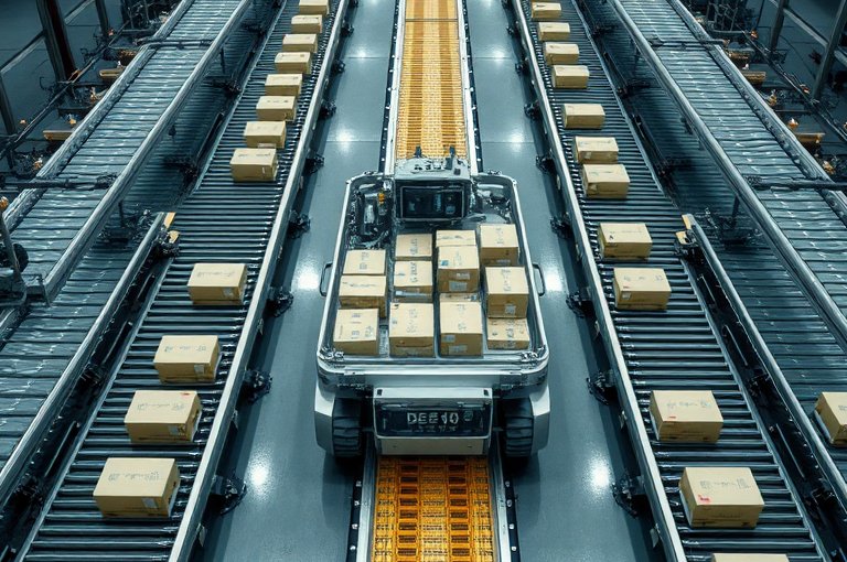 自動巷道式碼垛機