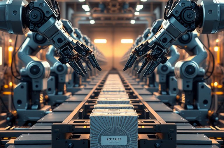 全自動水泥袋高位碼垛機械