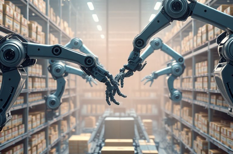 工業全自動智能搬運機器人