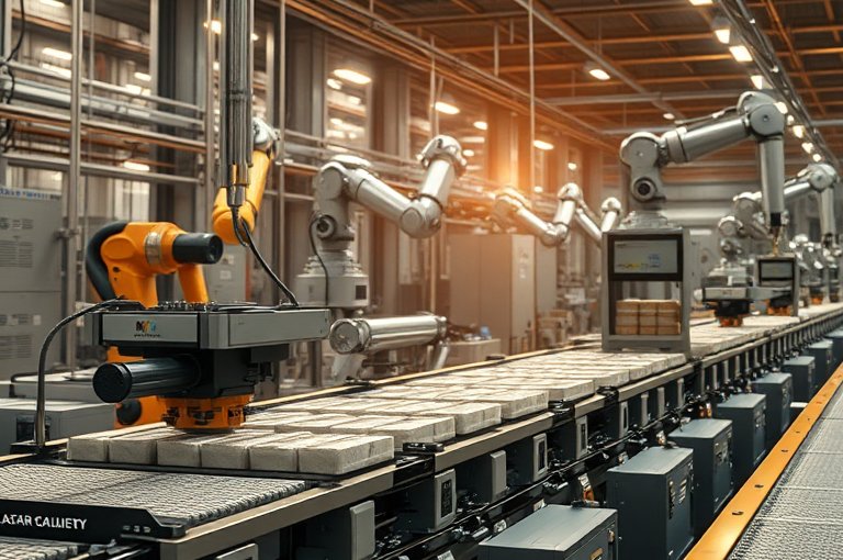 化肥廠碼垛機器人自動化解決方案